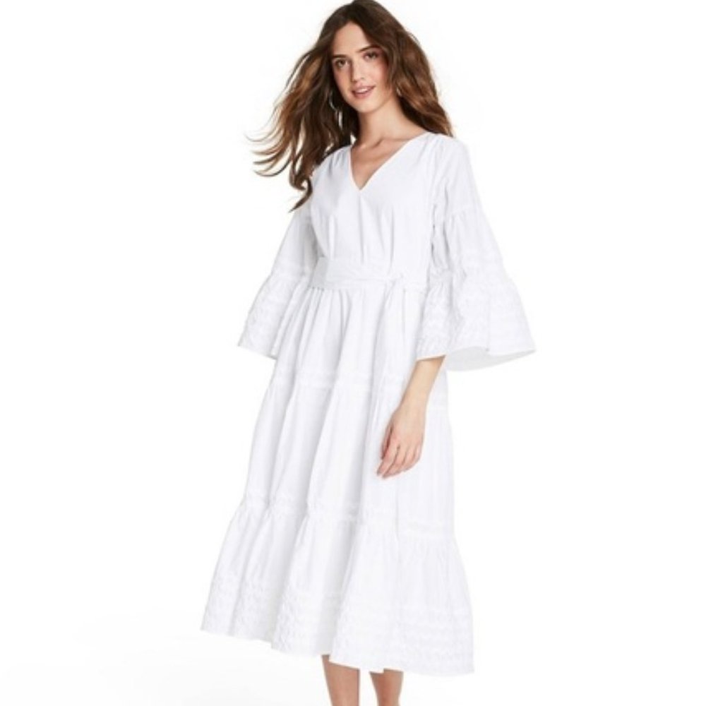Lisa Marie Fernandez x Target white Ric Rac dress - Picture 5 of 6